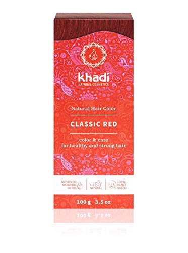 khadi Natural Hair Color Classic Red