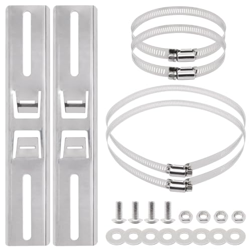BENLIUDH Pole Mounting Kits for Junction Box, Stainless Steel Pole Mount Bracket with Hardware and...
