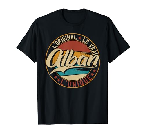 Alban L'Original Le Vrai L'Unique Hommes & Garçons T-Shirt