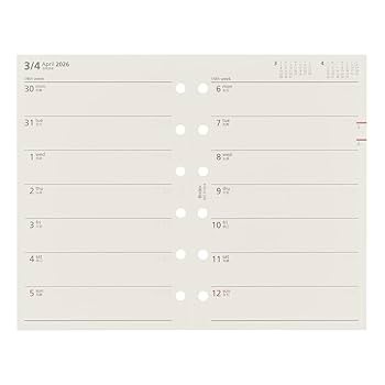 mayumiページ　計16点 2026年1月始まり Bindex by NOLTYミニ6サイズ システム手帳用