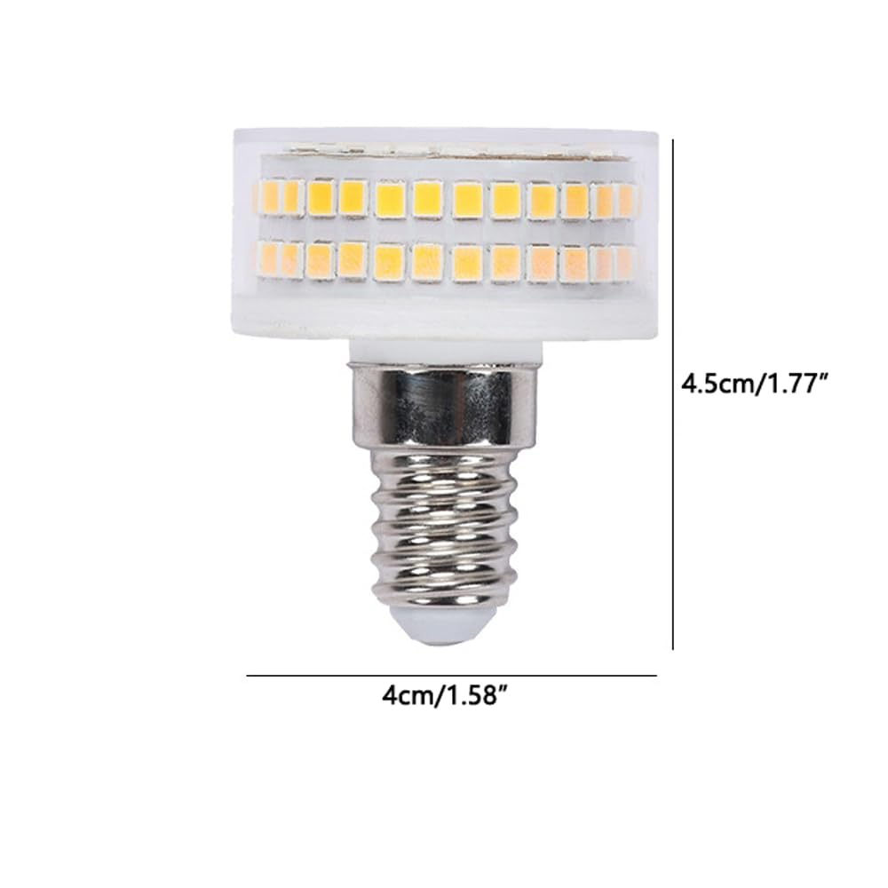 Confezione da 10 lampadine LED E14 a Mais, lampadine LED E14 da 9W a Mais 3000K, lampadine LED E14 a Risparmio energetico, lampadine a Mais morbide ad Alta luminosità per Illuminazione