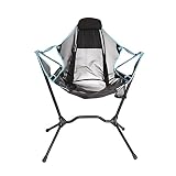 DFGDFG Klappstuhl Camping Outdoor Luxus Freizeit Schaukelstuhl Angelstuhl Swing Picknickstuhl Tragbare Couch Recliner (Color : Style 3)