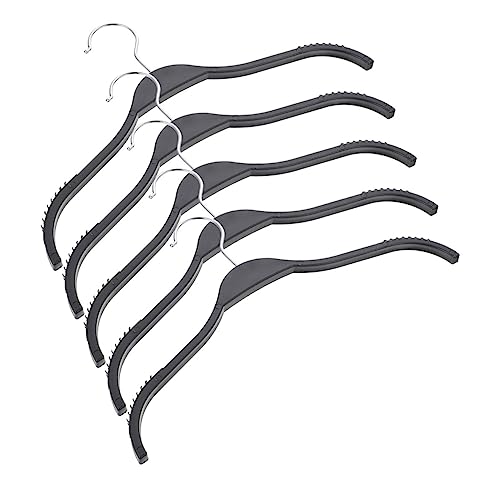 Cabilock 5Pcs Non Slip Hangers Clothing Drying Racks for Home Hotel Convenient for Coats Pants and Dresses Sturdy Design with Smooth Finish