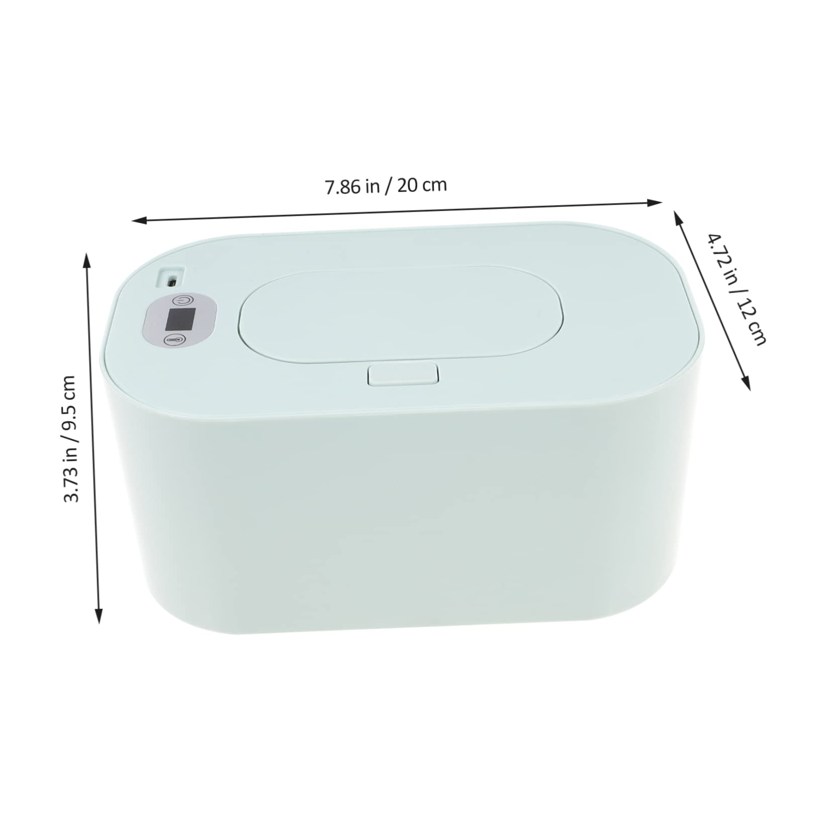 Alipis Calentador y Toallitas para Bebés Color Verde Portátil Material Abs y Pp Función de Temperatura Seleccionable Adecuado para Uso en Coche y Hogar Hogar