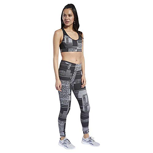 Image of Reebok Women's Nylon Padded Wire Free Sports Bra