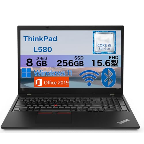 【初期化済み】Lenovo G580 メモリ8GB ノートPC 15.6インチ ノートパソコン 中古パソコン Lenovo G580 ブラック テンキー ノート