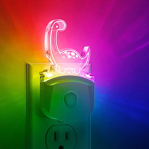 Image of LOHAS Dinosaur Night Light for Boys, Kids Nightlight Plug in, Dusk to Dawn