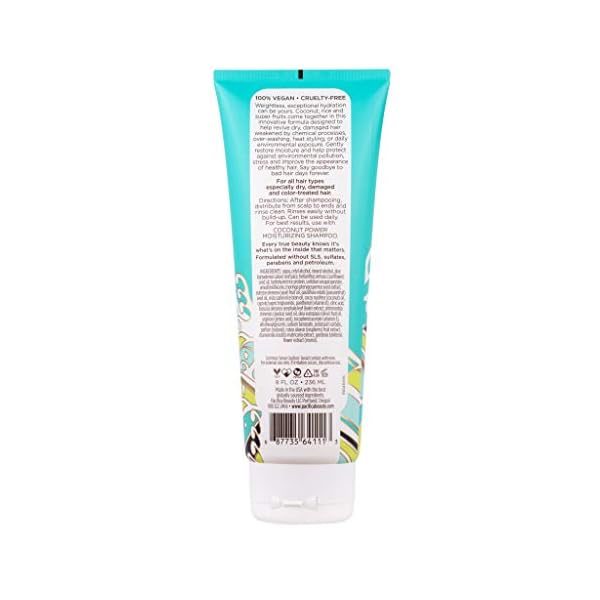 Pacifica Beauty, Coconut Power Strong & Long Moisturizing Conditioner, Hydrating + Nourishing, For Dry, Damaged, Color Treated Hair, Silicone Free, Sulfate Free, Vegan & Cruelty Free