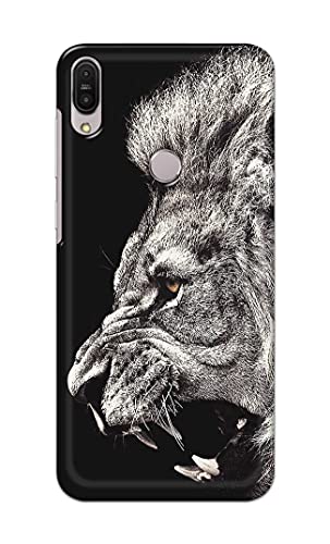 Image of Roaring Lion Hard Back Case Cover for Asus Zenfone Max Pro (M1) ZB601KL / ZB602KL (5.99 inch) Back Cover -(J5) VNS2225