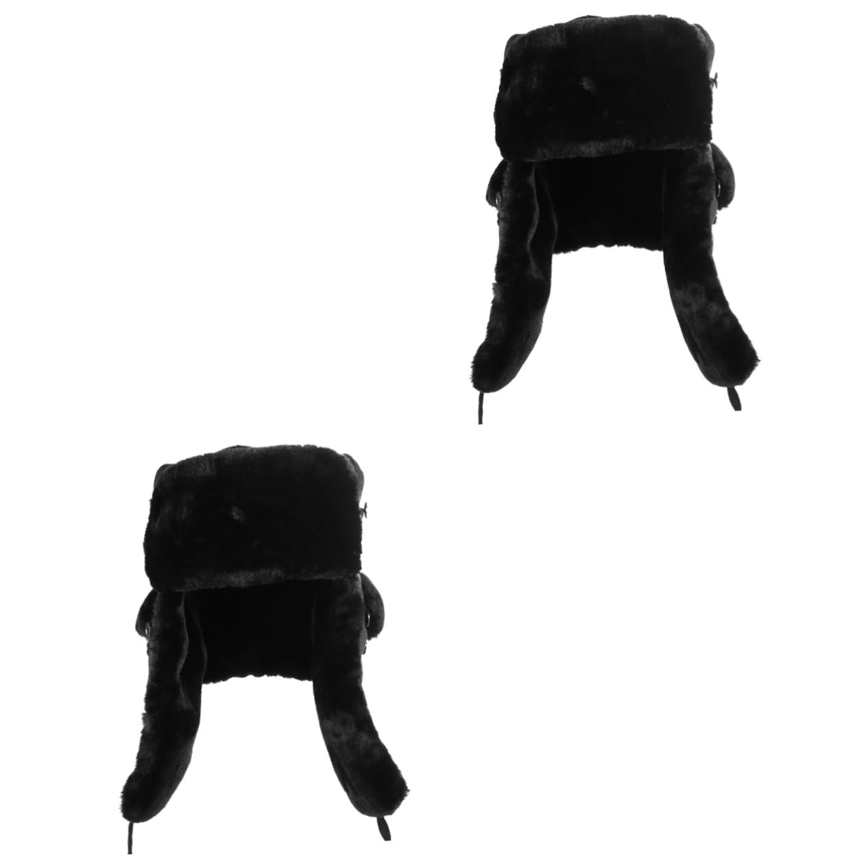 Chapeau Trapper Réversible SOIMISS Bonnet Anti-Vent avec Cache-Oreilles de Ski - 8