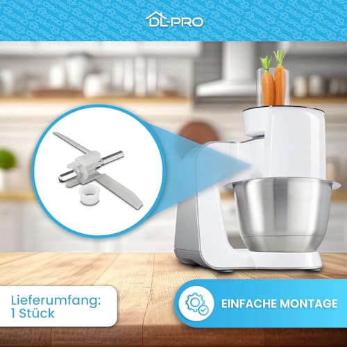 DL-pro Driver 155 mm Suitable for Bosch MUM5 MUMS MUMV MUZ5 such as 00630760 Continuous Shredder Blade for Food Processor