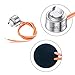 Jovitec Wr51x10055 Refrigerator Defrost Heater Kit Wr50x10068 Defrost Thermostat Wr55x10025 Temperature Sensor Kit Compatible with GE