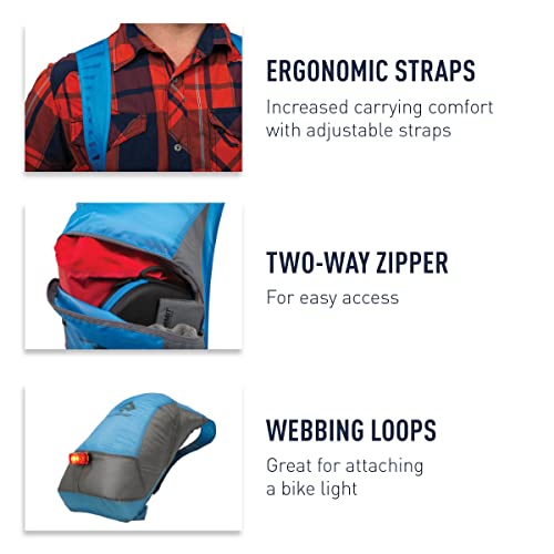 Image of Sea to Summit Ultra-Sil Ultralight Day Pack, 20-Liter, Sky Blue