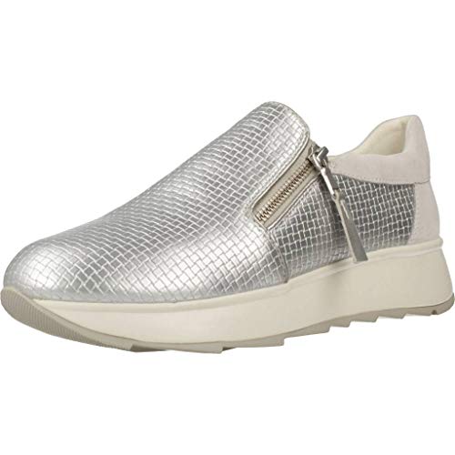 Geox D Gendry A, Scarpe da Ginnastica Basse Donna