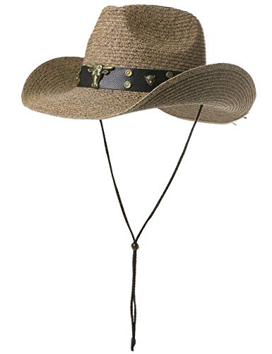 Comhats-Chapeau-de-cowboy-unisexe-en-paille-naturelle-pour-lete-la-plage-le-soleil-avec-bordure-faconnable-et-mentonniere
