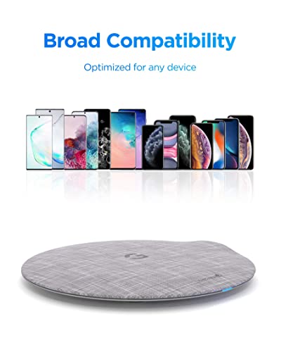 Chargeur sans fil induction Qi Pad rapide stable pour iPhone 12 Mini - 3