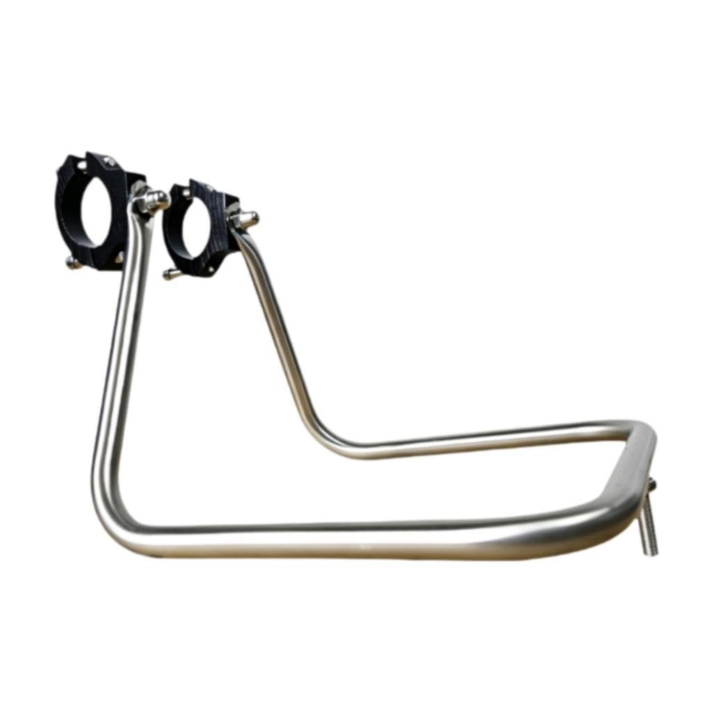 Fahrradträger Frontträger Gepäckhalter Edelstahlträger Aluminiumhalterung Transportzubehör Stabil für Pendler Tourenradler Und Stadtradfahren