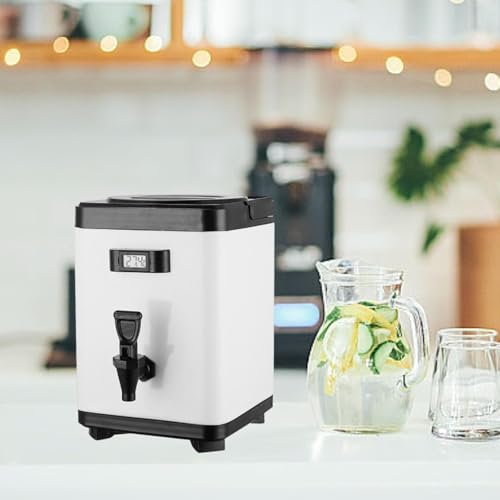 Dispensador térmico de 6L en acero inoxidable con grifo antigoteo para catering 6