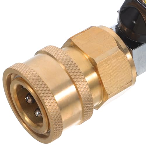 Válvula de bola de 3/8 inoxidable con interruptor duradero para lavado 4