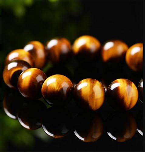 Pulsera de piedra de ojo de tigre artesanal: un regalo con intención de buena suerte 6