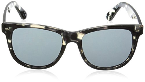 Foster Grant Women's Wren Rectangular Sunglasses, Gray/Smoke, 53 mm2