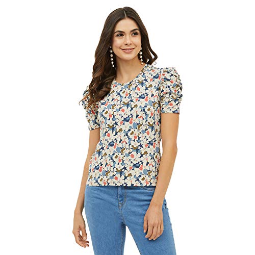 Image of Harpa Women's Floral Regular Fit T-Shirt