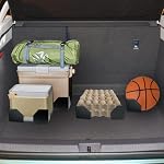 Car Trunk Organizer Blocks, 4 Pack Hook & Loop Cargo Dividers - Image 2