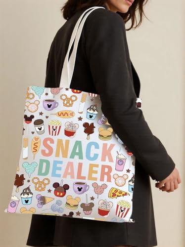 Bolso tote para snacks, ideal para amantes de la comida, regalo para foodies miniatura 2