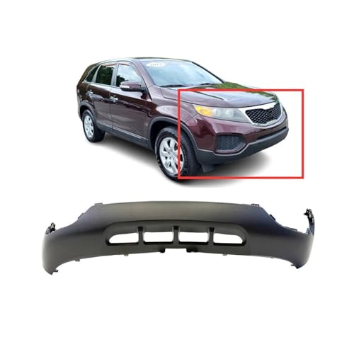 Image of FitParts Compatible with Kia Sorento 2011-2013 Front Lower Bumper Cover | Ready to Paint, OEM 865121U000, KI1015100
