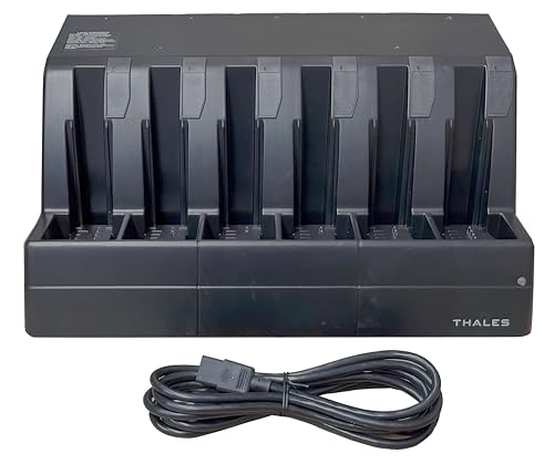 Thales 6 Bay Battery Charger for PRC-148 Radios | Part Number 1600689-1 | Fast, Efficient Charging