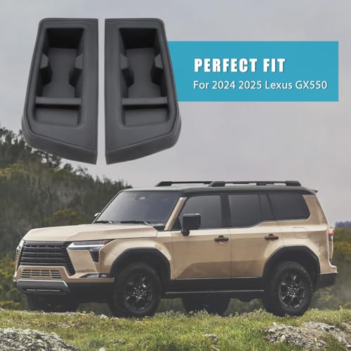 Cubierta de porta vasos de silicona para maletero Lexus GX550 2024-2026 miniatura 6