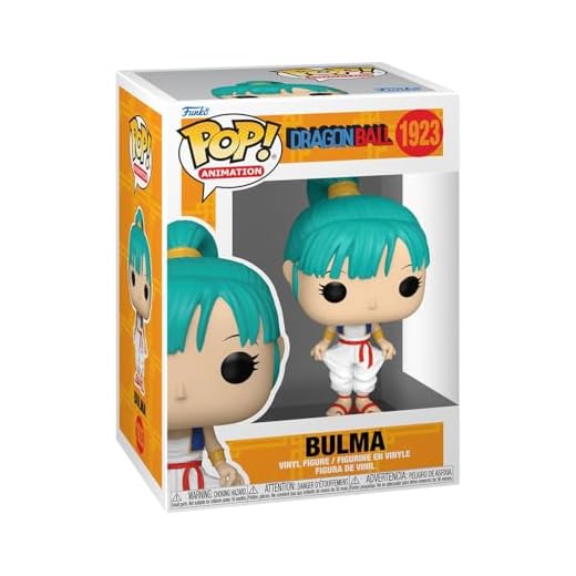 Funko Pop! Animation: Dragon Ball - Bulma - (Shop) - Figura in Vinile da Collezione - Idea Regalo - Merchandising Ufficiale - Giocattoli per Bambini e Adulti - Anime Fans - Figura per i Collezionisti
