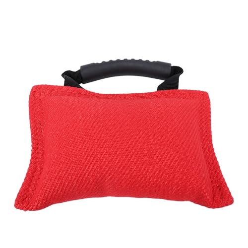 Oreiller de morsure de chien jouet à mâcher interactif durable rouge