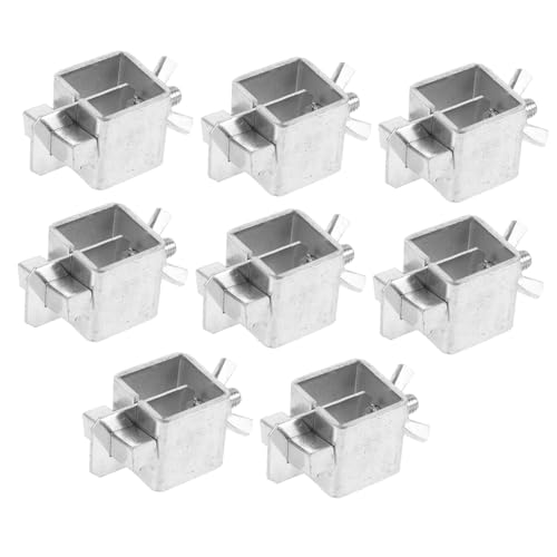 Holibanna 8Pcs Heavy Duty Welding Clamp for Butt Welding Tightness Durable Design for Industrial Use Reliable Protection for Electrical Equipment