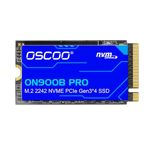SSD M.2 2242 NVMe 3500 Mo/s Disque Interne 1 To Rapide