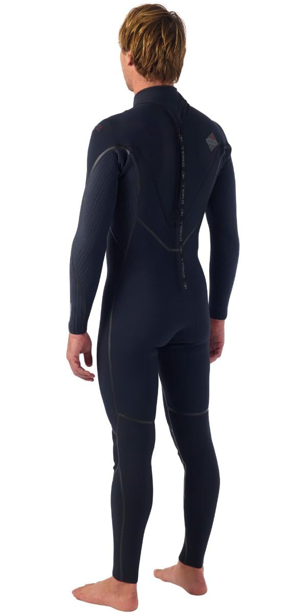 O'NEILL 2025 Hommes Hyperfreak Fire 5/4+mm Back Zip Combinaison Néoprène 5676 - Black