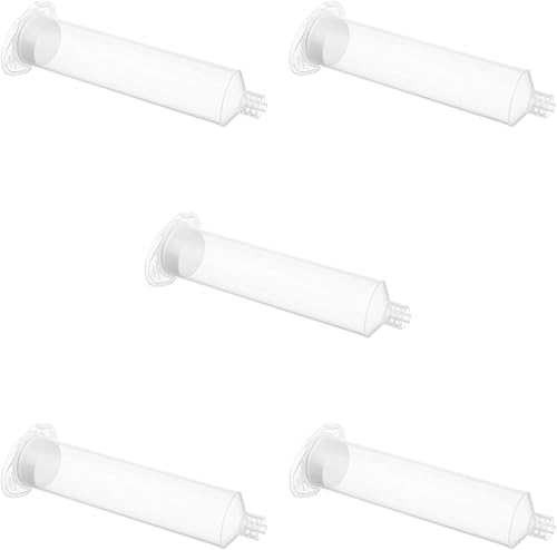 Auniwaig 5 unids 30cc dispensador de soldadura pegamento conos accesorios 1.0 fl oz máquina dispensadora transparente tubo adhesivo líquido