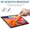 XunyLyee 11 Inch Android 16 15 14 Tablet Screen Protector for ApoloMedia EP1095T Android Upgraded Tablet 11'' Tempered Glass Film 2025, 9H Hardness, Anti-Scratch [9.84'' x 6.37'', 250mm x 162mm], 2 Pack