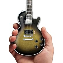 AXE HEAVEN Adam Jones Les Paul Custom Silverburst MINI Guitar 14 Scale Replica