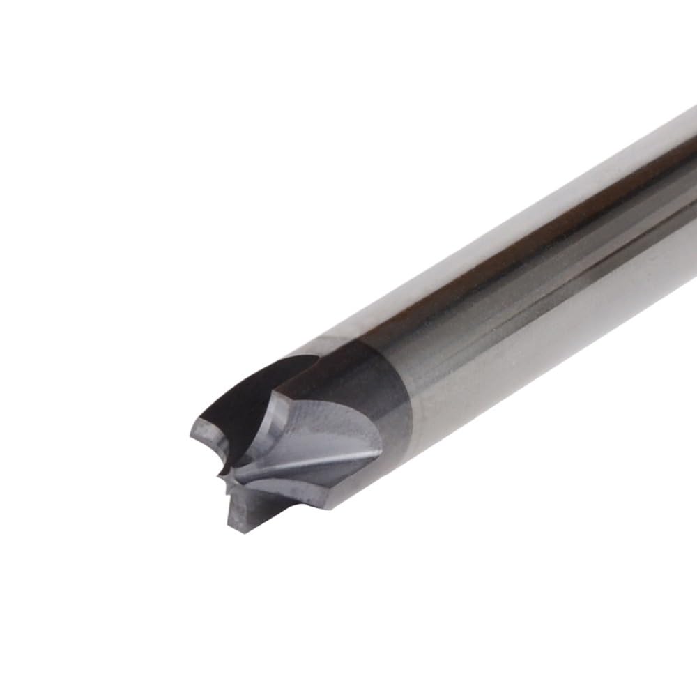 1 szt. Frez zaokrąglający z węglików spiekanych R0.5-R6 frezy do gratowania frezy stałych CNC Router Bit powłoka tytanowa fazowanie narzędzia frezarskie wewnętrzny R (ICP4F-R2.5-H8)