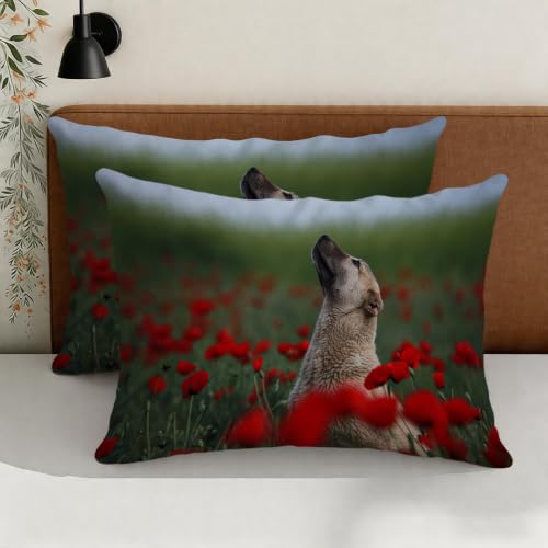 Parure de lit lévrier en microfibre douce haute densité 3D - 5