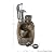Pure Garden Water Fountain Outdoor Waterfall with Pump and LED Lights - Old Fashioned Rustic Barrel 4-Tier Indoor or Outdoor Fountain - Patio, Deck, Balcony or Backyard Water Fountains with Lights