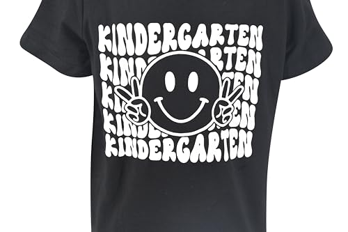 Image of Unique Baby Boys Kindergarten Vibes Only Back to School T Shirt