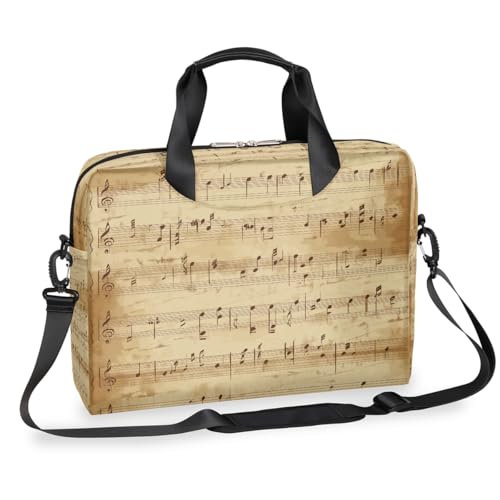 Sac d'ordinateur portable vintage bandoulière homme femme résistant à l'eau travail