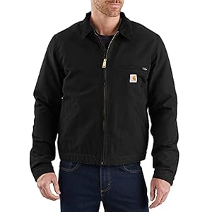 Carhartt Duck Detroit Jacket Heren Werkgereedschap Bovenkleding