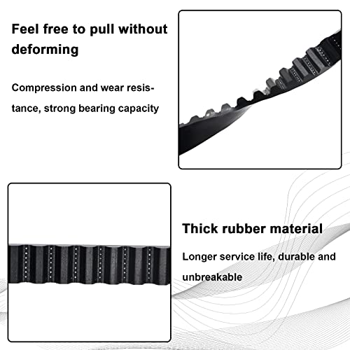 41A5250 Drive Belt, 233" Garage Door Opener Belt For 7Ft Height Garage Door, Compatible With Chamberlain, Liftmaster, Sentex, Whisperdoor Garage Openers #TOP4