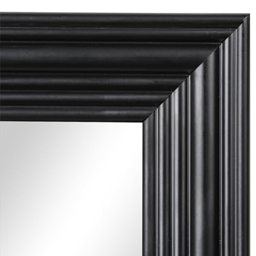 Black 13x49 Full-Length Rectangular Mirror