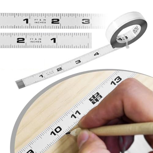 Cinta métrica adhesiva removible 48 pulgadas adaptable miniatura 4