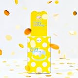 POPDOTS Confetti Pop Up Card Bomb, Surprise Prank Card for Birthday, Anniversary, Party, Graduation,...