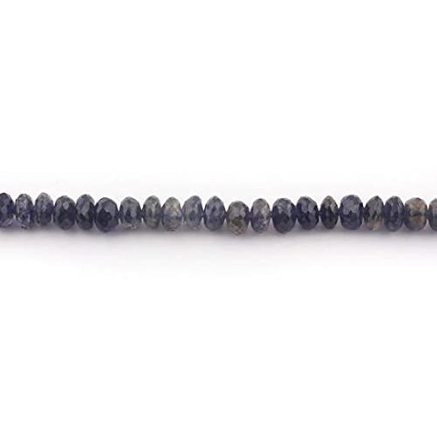 Iolite facettée 9mm pour remplacer les perles ternes par des gemmes éclatantes